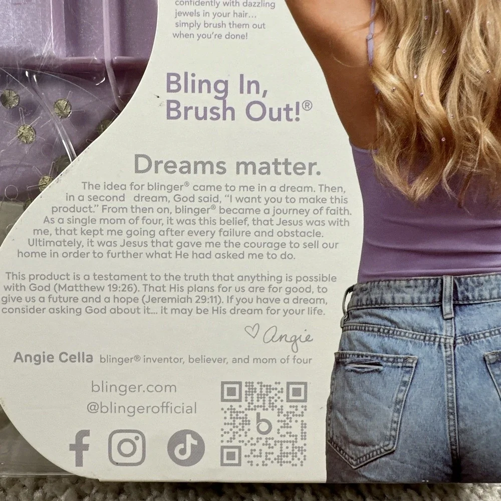 Blinger Gem Z Starter Set Styling Tool + 75 Precision Cut Crystals + Refills New